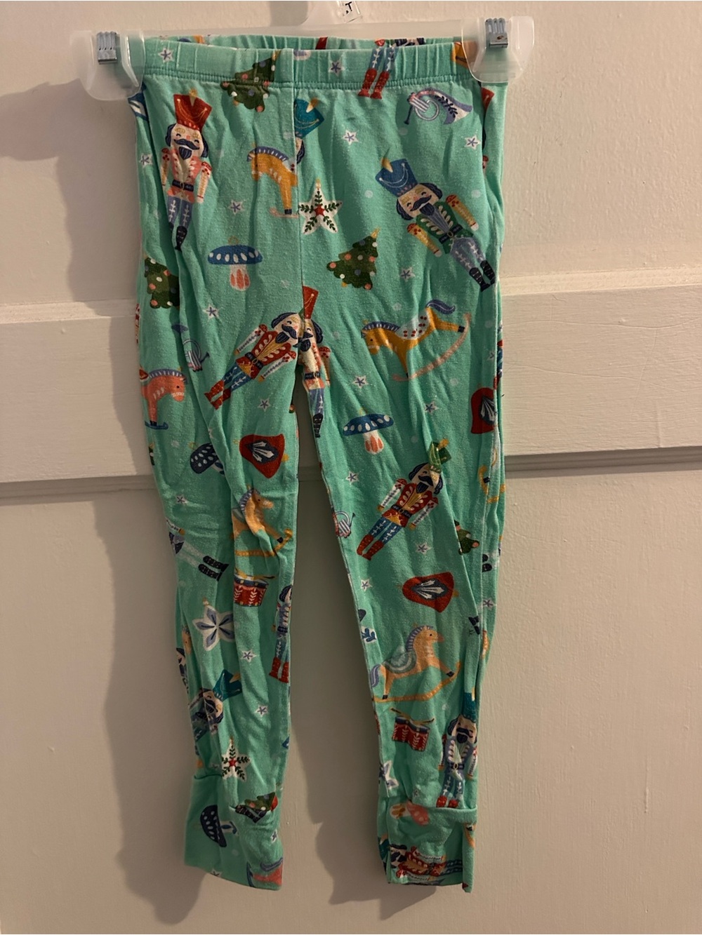 Posh Peanut Fritz Nutcracker Pajama Pants Girls Holiday Print Bamboo 4T